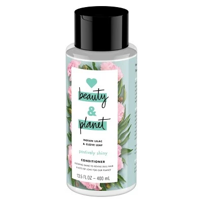 Love Beauty & Planet Indian Lilac & Clove Leaf Positively Shine Conditioner  13.5 fl oz