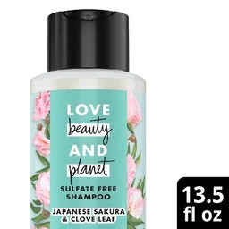 Love Beauty and Planet Love Beauty & Planet Indian Lilac & Clove Leaf Positively Shine Sulfate Free Shampoo  13.5 fl oz