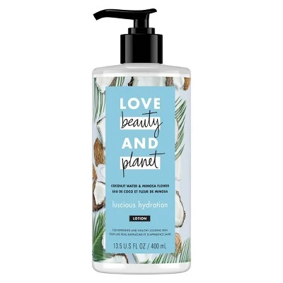 Love Beauty & Planet Luscious Hydration Body Lotion, Coconut Water & Mimosa Flower