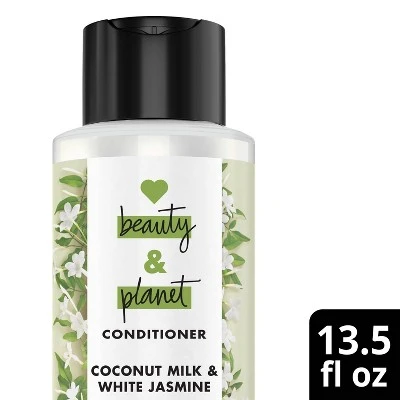 Love Beauty & Planet Coconut Milk & White Jasmine Divine Definition Hair Conditioner  13.5 fl oz