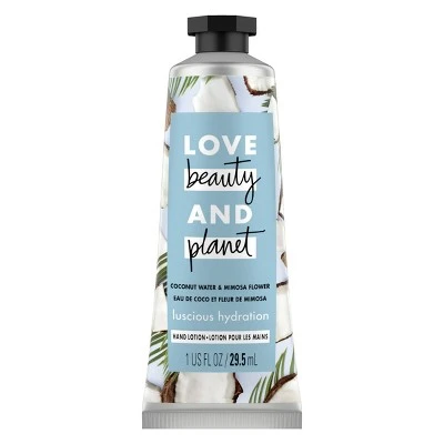 Love Beauty And Planet Coconut Water & Mimosa Flower Hand Lotion  1 fl oz