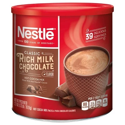 Nestle Hot Cocoa Mix, Rich Milk Chocolate