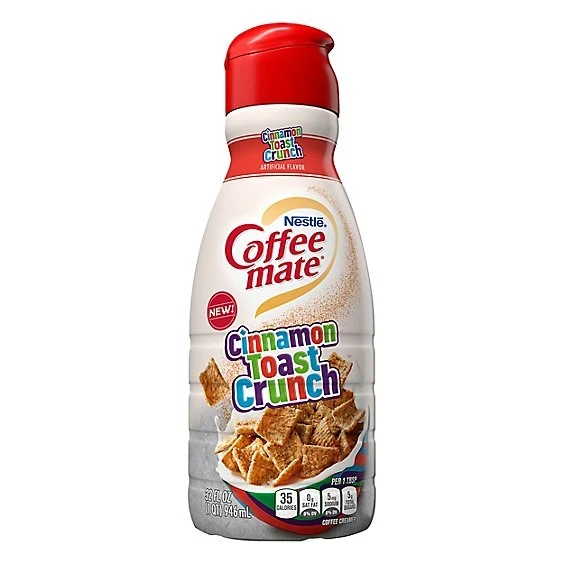 Coffee Mate Cinnamon Toast Crunch Coffee Creamer  32 fl oz