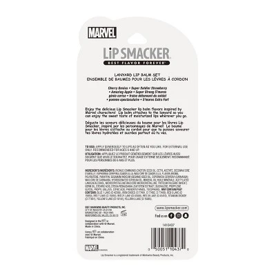 Lip Smacker Lanyard Lip Balm  Marvel  0.56oz