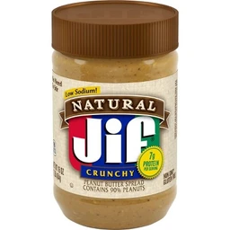 Jif Jif Natural Crunchy Peanut Butter 16oz