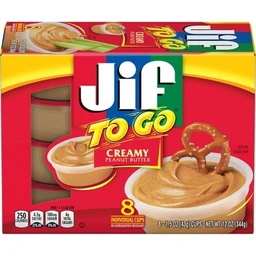 Jif Jif To Go Creamy Peanut Butter 12oz/8pk