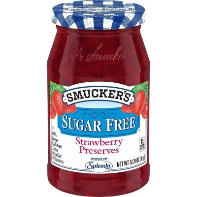 Smucker's Sugar Free Preserves, Strawberry