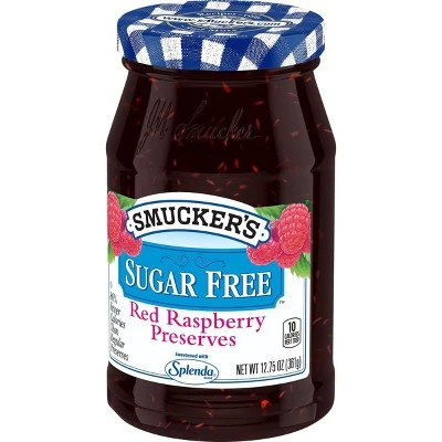 Smucker's Sugar Free Light Red Raspberry Preserves 12.75oz