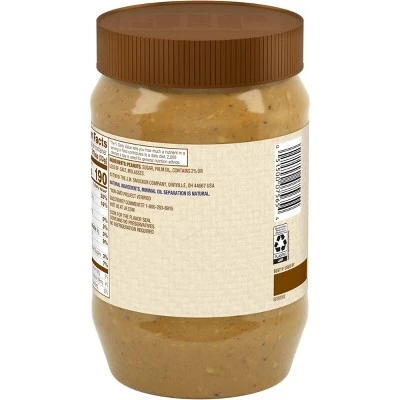 Jif Natural Crunchy Peanut Butter  40oz