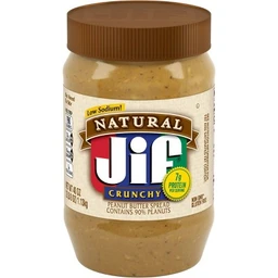 Jif Jif Natural Crunchy Peanut Butter  40oz
