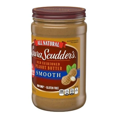 Laura Scudder Natural Creamy Peanut Butter 26oz