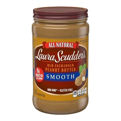 Laura Scudder Natural Creamy Peanut Butter 26oz