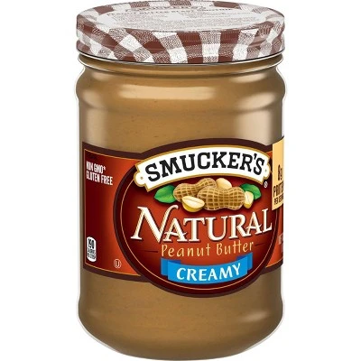 Smucker's Natural Creamy Peanut Butter  16oz