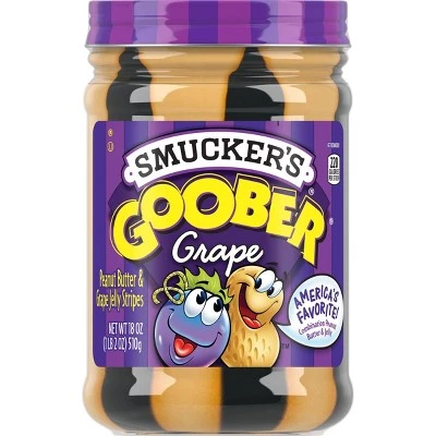 Smucker's Goober Grape Peanut Butter & Jelly Spread 18oz