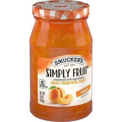 Smucker's Simply Apricot Spread 10oz