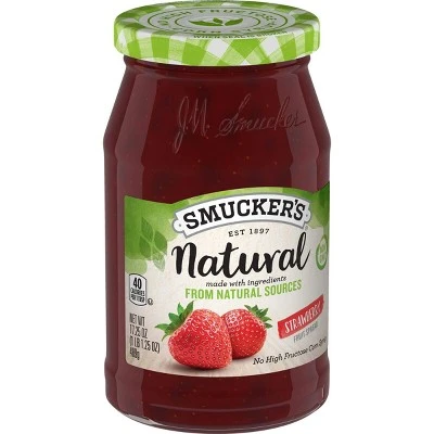 Smucker's Natural Strawberry Preserves 17.25oz