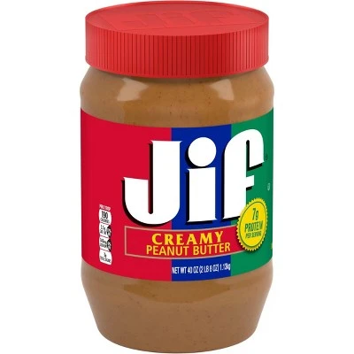 Jif Creamy Peanut Butter  40oz