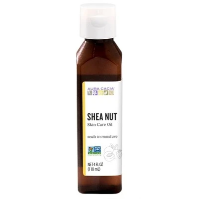 Aura Cacia Shea Nut Skin Care Oil  4 fl oz
