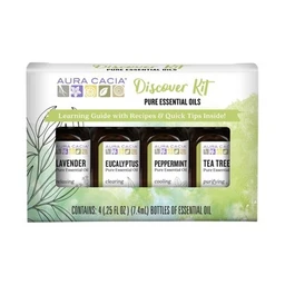 Aura Cacia Aura Cacia Discover Essential Oils Kit  4ct/0.25 fl oz