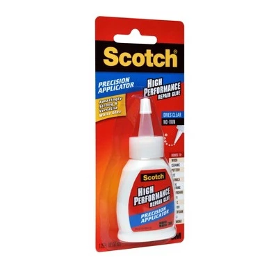 Scotch Precision Applicator High Performance Repair Glue 1.25oz