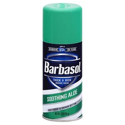 Barbasol Barbasol Soothing Aloe Thick & Rich Shave Cream  7oz