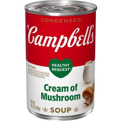 Campbell's Condensed Healthy Request Cream of Mushroom Soup 10.5oz