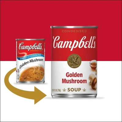 Campbell's Condensed Golden Mushroom Soup 10.5oz