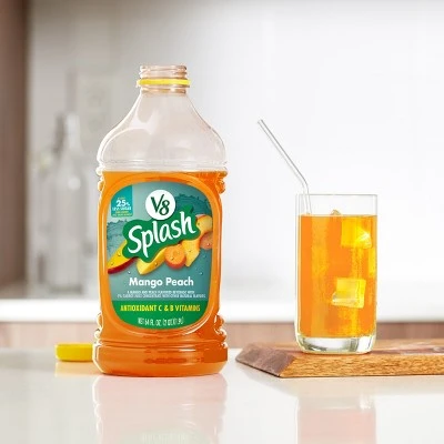 V8 Splash Mango Peach Juice  64 fl oz Bottle