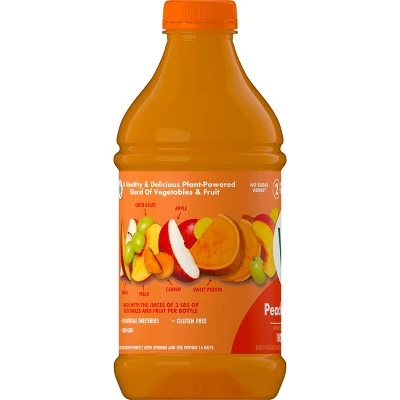 V8 v Fusion Fruit & Vegetable Juice, Peach Mango