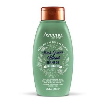 Aveeno Scalp Soothing Fresh Greens Blend Shampoo  12 fl oz