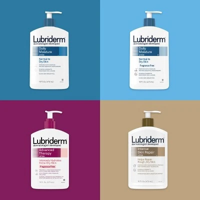 Unscented Lubriderm Daily Moisture Body Lotion 16 fl oz