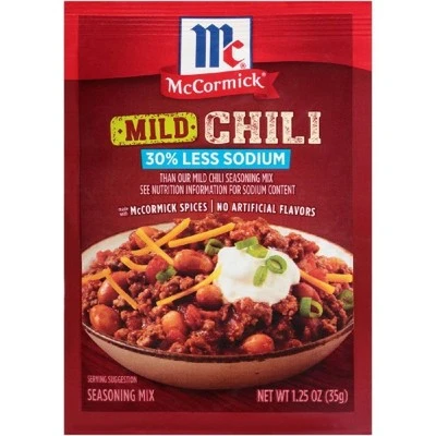 Mccormick Chili Seasoning Mix, Mild