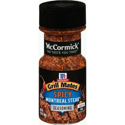 McCormick Grill Mates Spicy Montreal Steak Seasoning  3.12oz