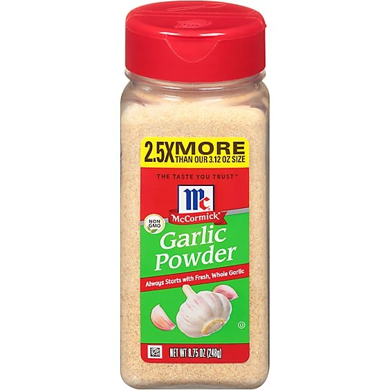 McCormick Classic Garlic Powder, Value Size, 8.75 oz