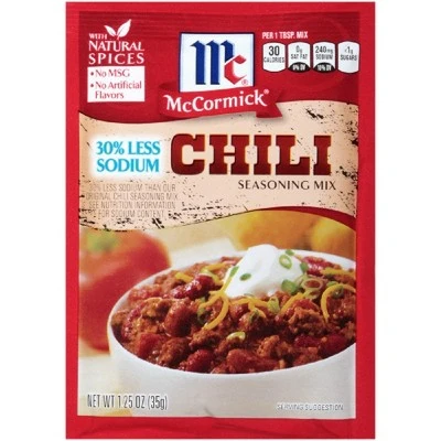 Mccormick Chili Seasoning Mix