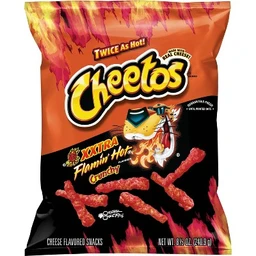 Cheetos Cheetos XXTRA Flamin' Hot Crunchy Cheese Flavored Snacks  8.5oz