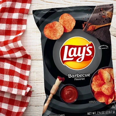 Lay's Barbecue Flavored Potato Chips 7.75oz