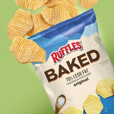 Ruffles Oven Baked Original Potato Crisps  6.25oz