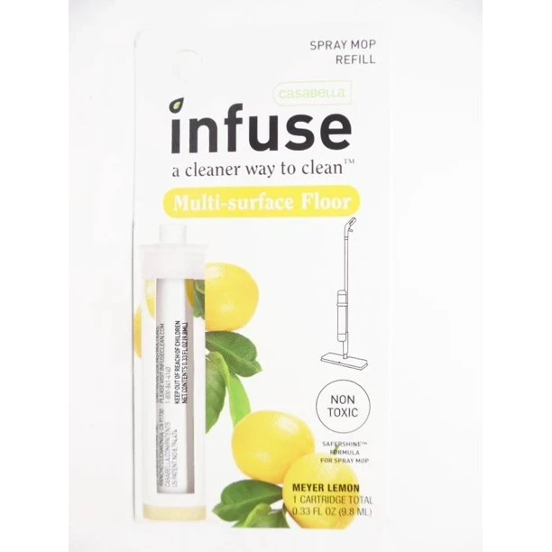 Casabella Infuse All Purpose Cleaner Refill Concentrate – Meyer Lemon 0.33oz