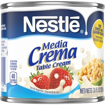 Nestle Media Crema Table Cream 7.6oz
