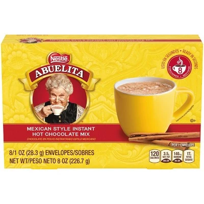 Nestle Abuelita Hot Chocolate Mix  8ct