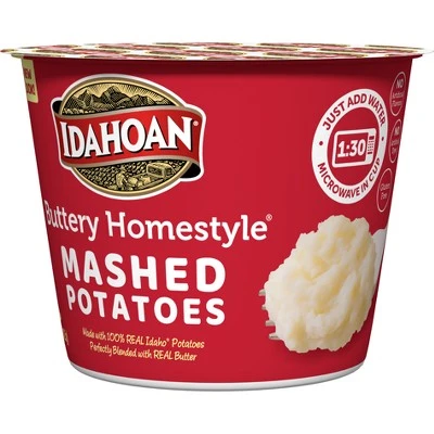 Idahoan Buttery Homestyle Mashed Potato Cup 1.5oz