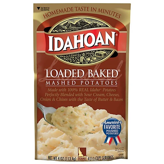 Idahoan Loaded Baked Flavored Mashed Potatoes 4oz