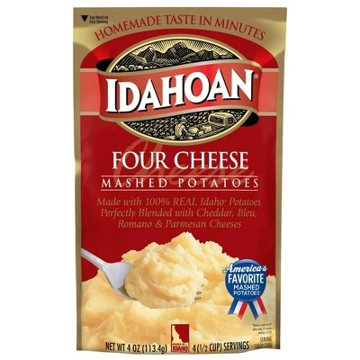 Idahoan Four Cheese Mashed Potatoes 4oz