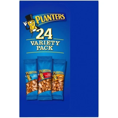 Planters Nuts Variety Pack  8.5oz  24ct