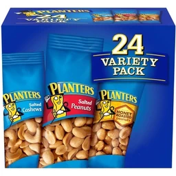 Planters Planters Nuts Variety Pack  8.5oz  24ct