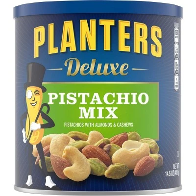 Planters Deluxe Pistachio Mix 14.5oz