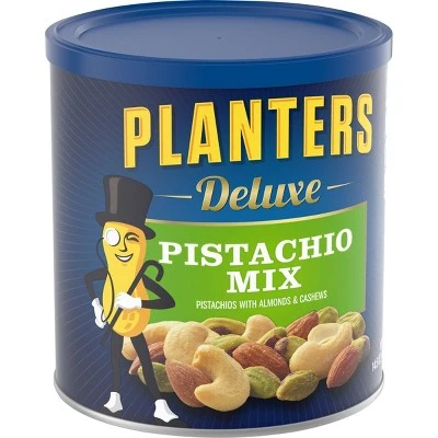 Planters Deluxe Pistachio Mix 14.5oz