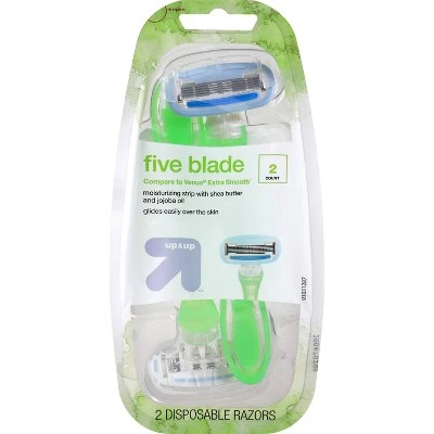 Women's 5 Blade Disposable Razors Up&Up™