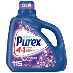 Purex Purex with Crystals Fragrance Lavender Blossom Liquid Laundry Detergent  150oz